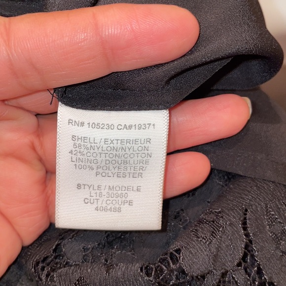 Joie Susina Black Scallop Lace Dress - Picture 12 of 12